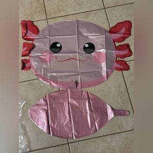 Axolotl birthday decorations